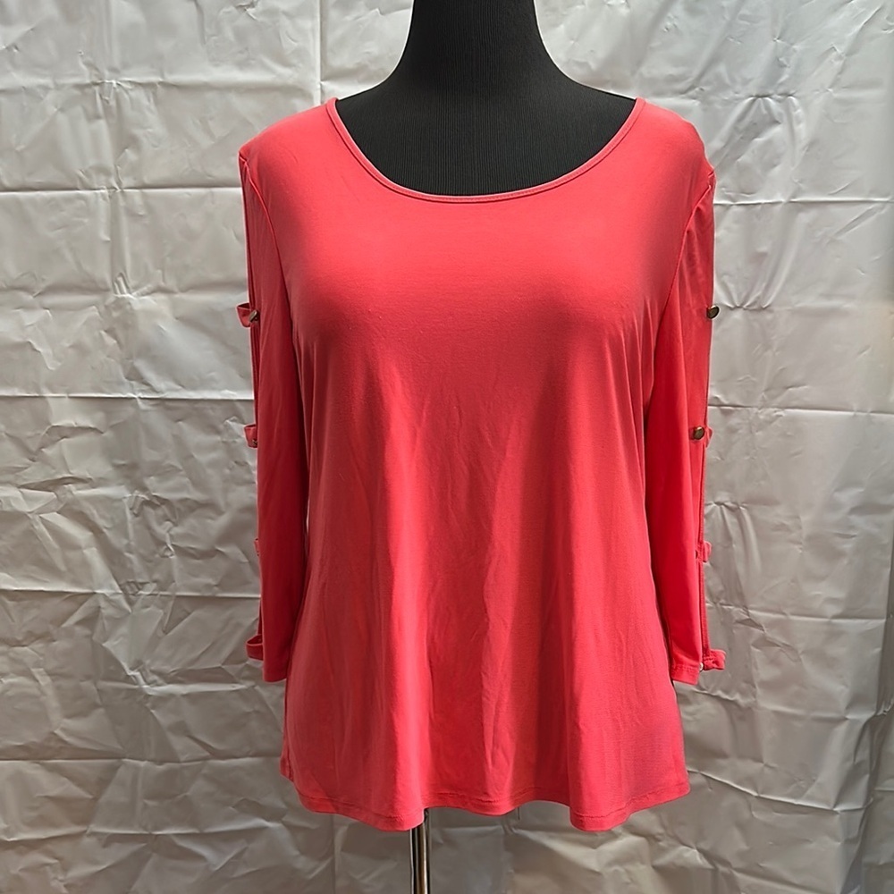 Coral Women's open sleeve Top size XL extra large